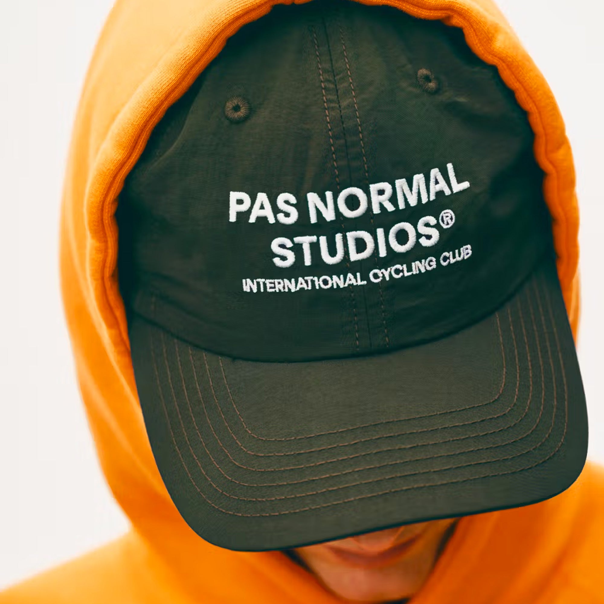 Pas Normal Studios Off-Race Cap - Green | All4cycling