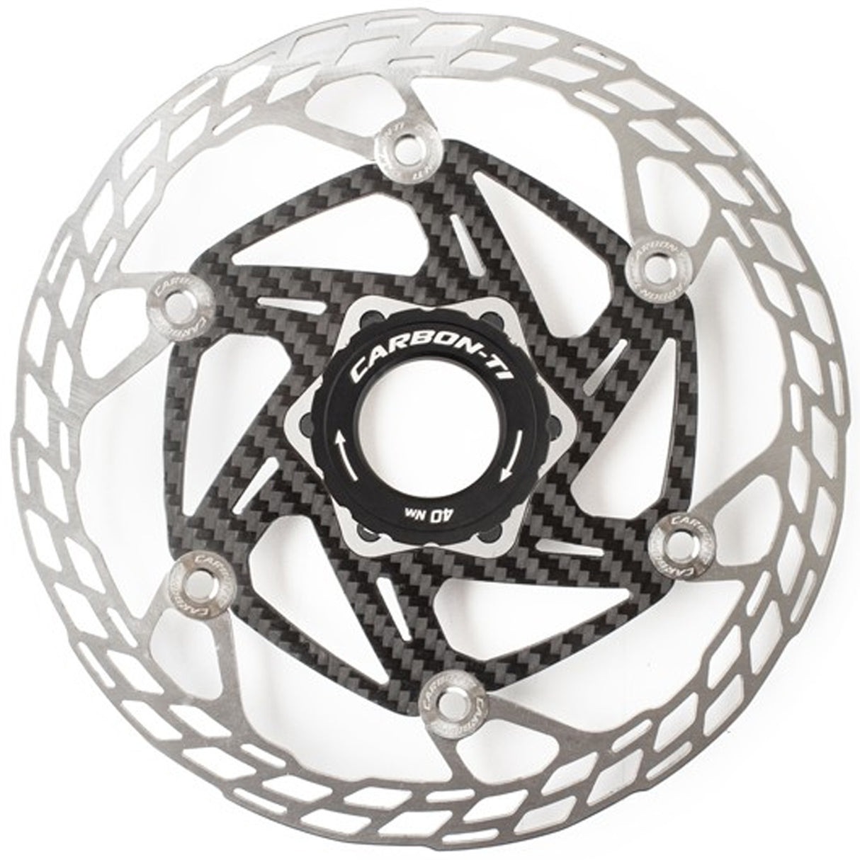Disco Carbon-Ti X-Rotor SteelCarbon 3 Center Lock - 160mm - N