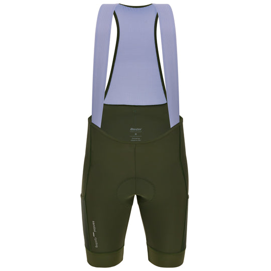 Cuissard à bretelles femme Santini Cargo - Vert