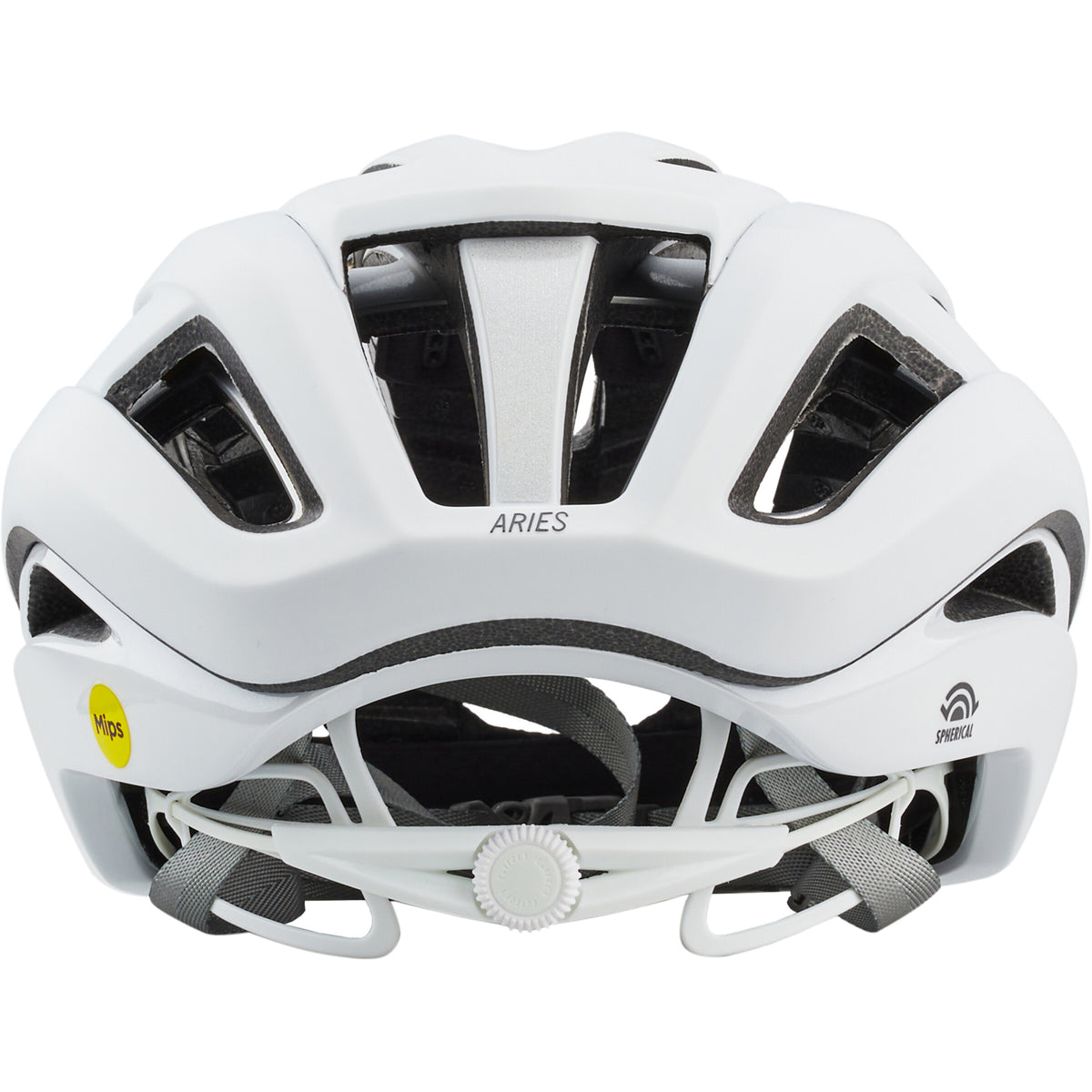 Casco Giro Aries MIPS &ndash; Bianco Opaco/Carbone Rush, Taglia Piccola, Per Ciclismo Su Strada