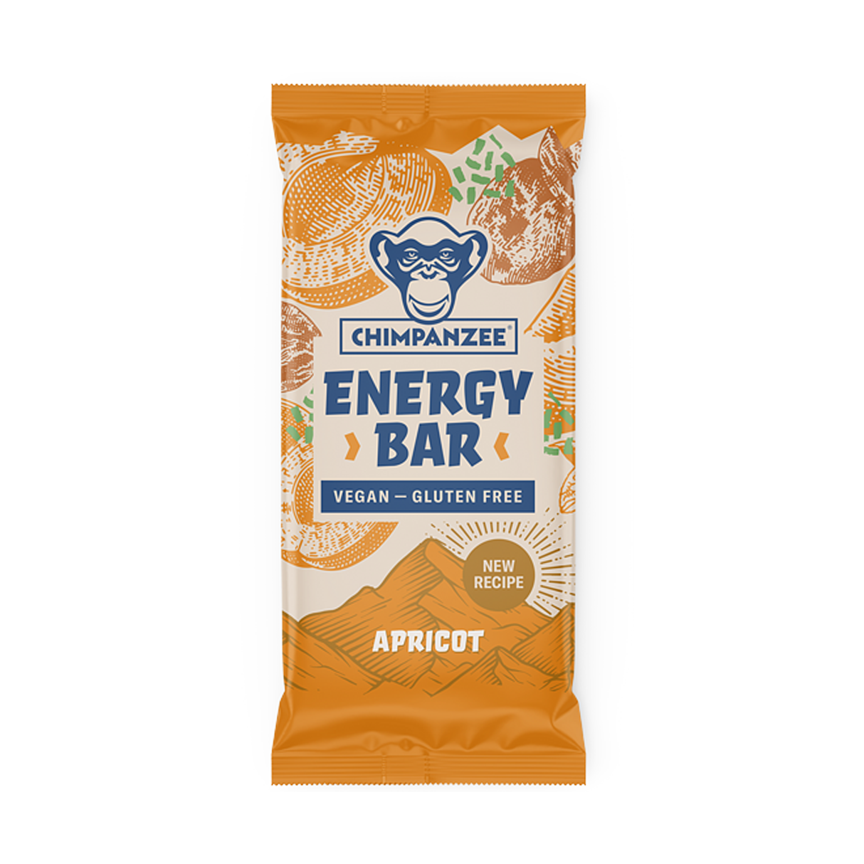 Barrita energética Chimpanzee - Apricot