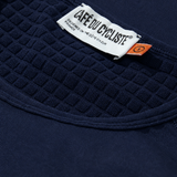 Maglia intima maniche lunghe Cafe du cycliste Coline - Blu