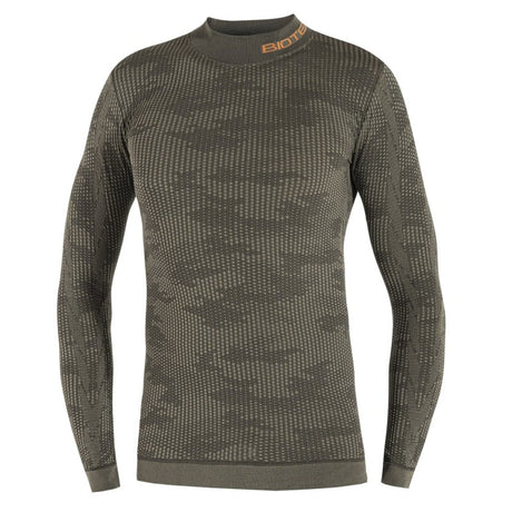 Maglia intima maniche lunghe Biotex Lupetto 3D Camo - Verde - G