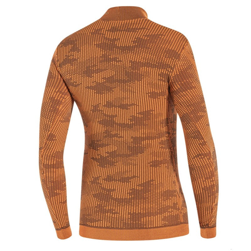 Maglia intima maniche lunghe Biotex Lupetto 3D Camo - Arancio - F