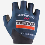 Castelli Soudal Quick-Step 2024 Competizione 2 handschuhe - Blau