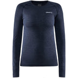 Maglia intima donna maniche lunghe Craft Core Dry Active Comfort - Blu - I