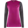 Craft Core Warm Baselayer LS Tee W women long sleeves base layer - Violet