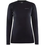 Maglia intima maniche lunghe donna Craft Core Warm Baselayer LS Tee W - Nero - I