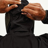 Chaqueta Pas Normal Studios Escapism Hooded Lightweigh - Negro