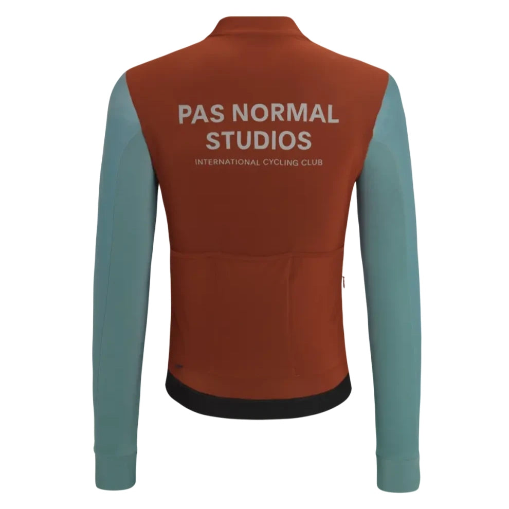 Maglia maniche lunghe Pas Normal Studios Mechanism Thermal - Marrone blu - D