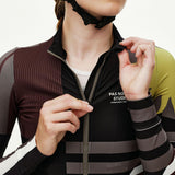 Langarmtrikot damen Pas Normal Studios Mechanism AOP International - Grün