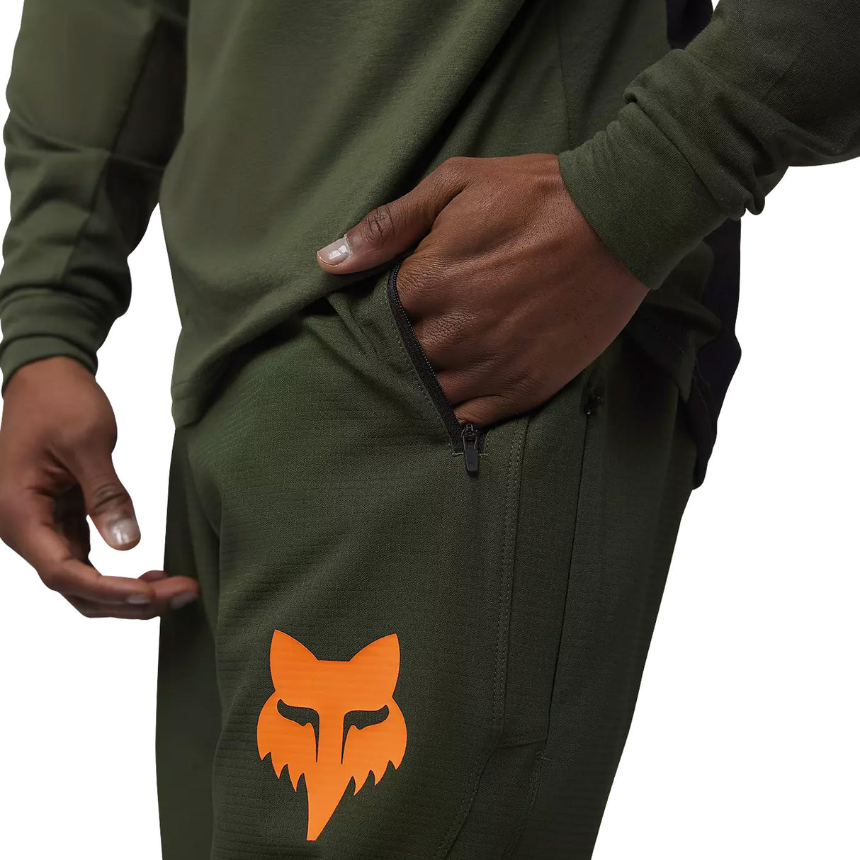 Pantaloni Fox Defend Taunt - Verde - M