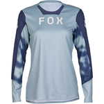 Fox Defend Taunt Women's Long Sleeve Jersey - Light Blue