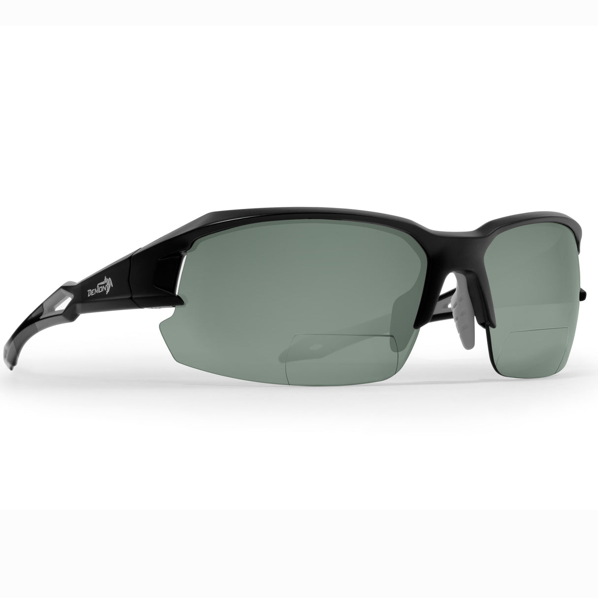 Occhiali Demon Tiger Photo Sun Reading +2,50 - Matt Black Silver