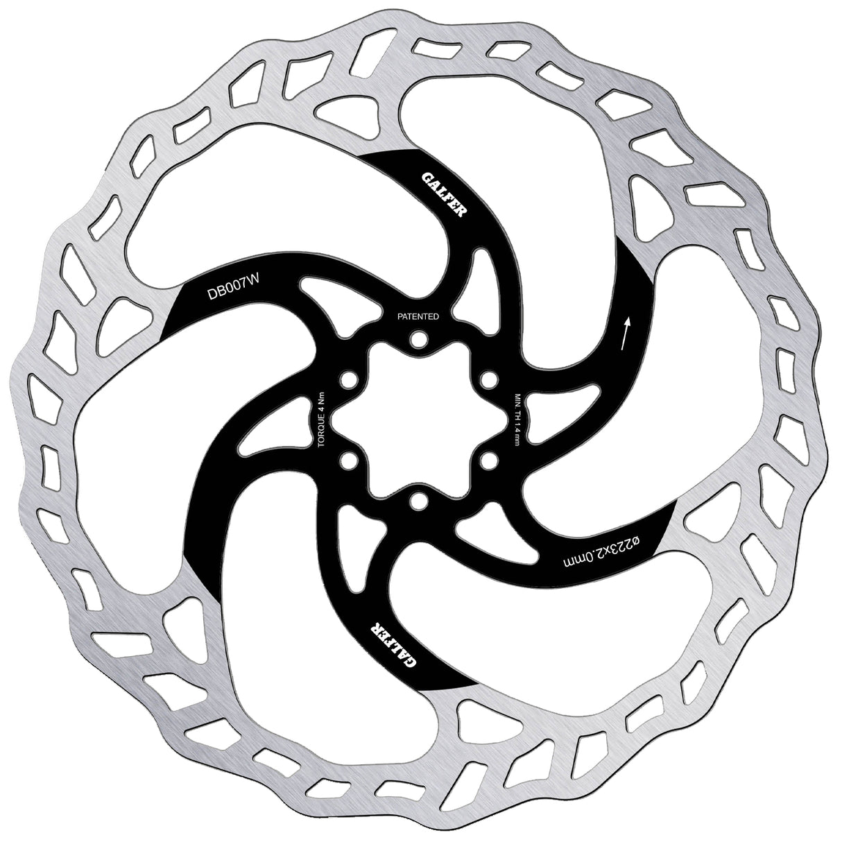 Disco Galfer Mtb Wave - 223 mm - H