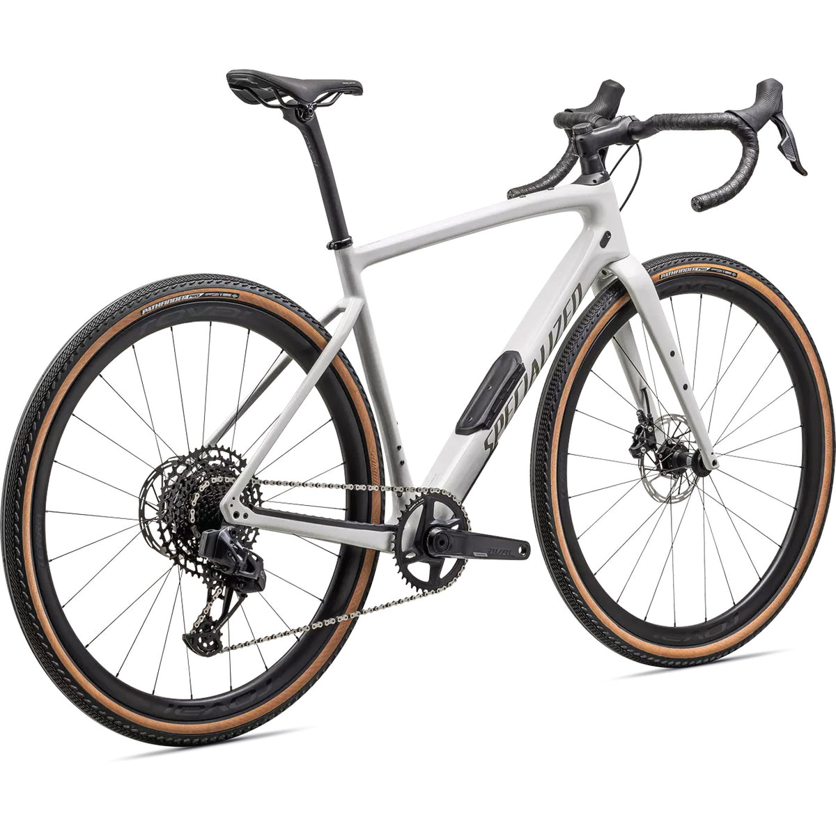 specialized rennrad weiss Diverge Expert Carbon Pedelec Impulse 2.0 Raleigh allseason Color:High-Polished Silver Disc brakes with 160