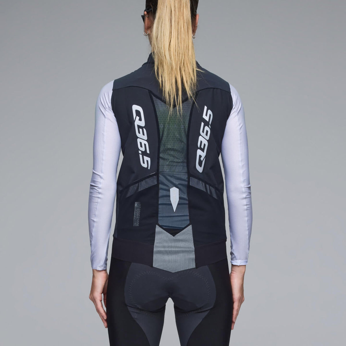 Gilet Q36.5 Dottore Hybrid - Gris foncé