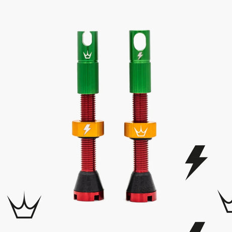 Valvole Peaty’s MK2 42mm - Rasta - E