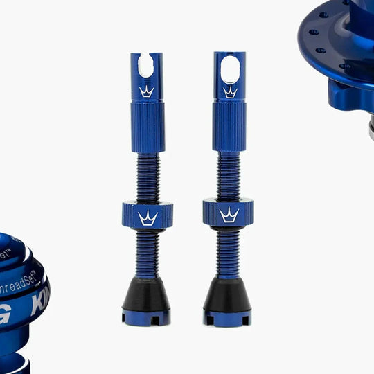 Valves Peaty’s MK2 42mm - Bleu