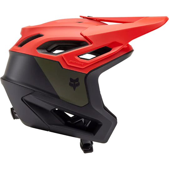 Casco Fox Dropframe Pro Mips - Naranja Negro