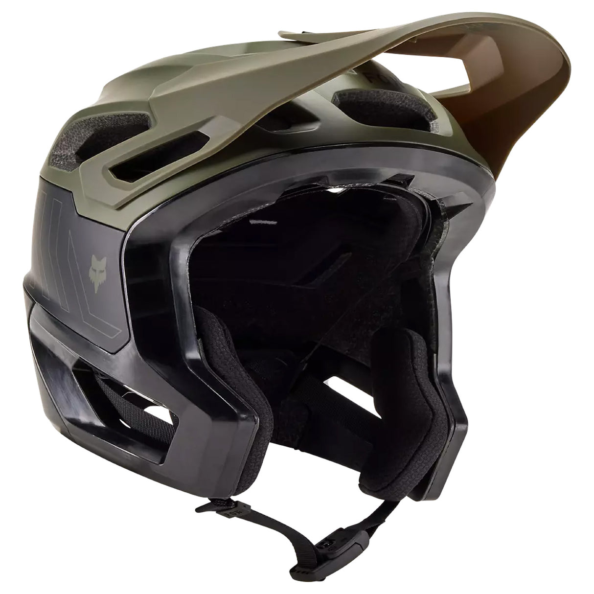 Casco Fox Dropframe Pro Runn - Verde - H