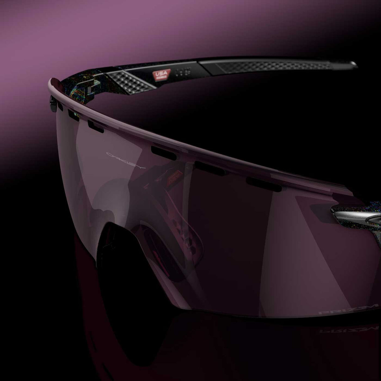 Occhiali Oakley Encoder Strike Solstice Collection - Dark galaxy Prizm road - F