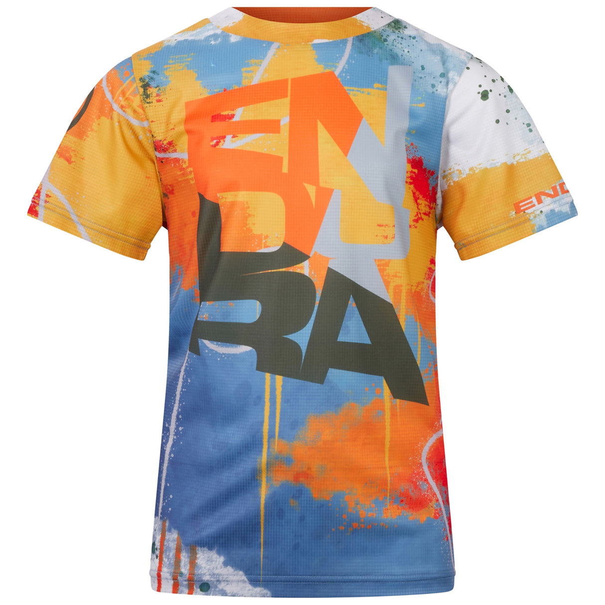 Maglia bambino Endura Singletrack Core Tee - Giallo - H