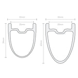 Ruote Enve SES 3.4 Innerdrive Disc Tubeless - Nero - B