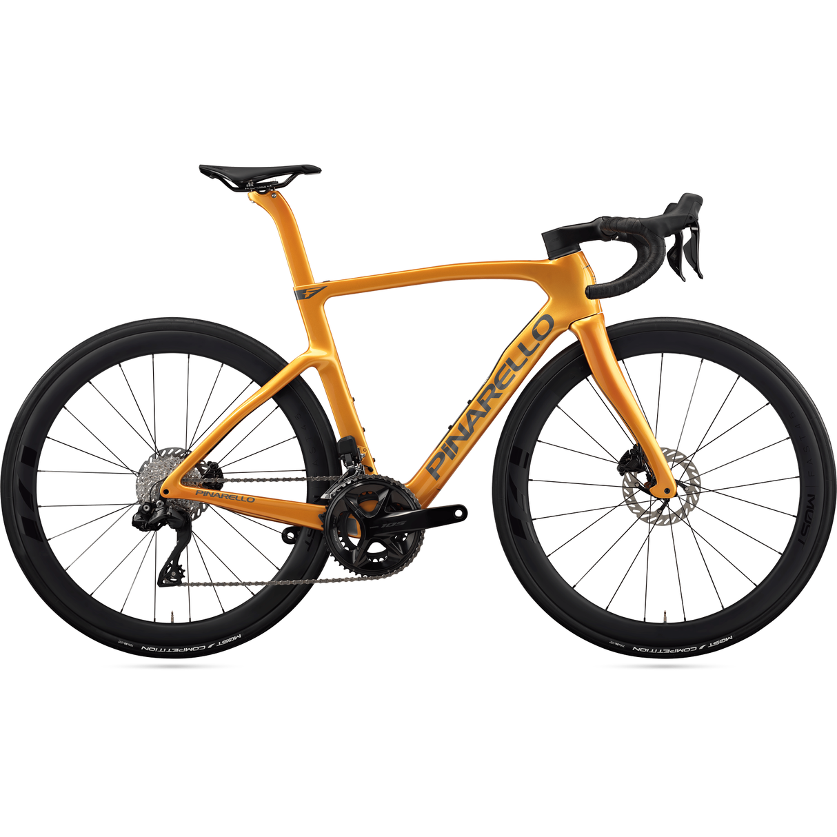 Pinarello F5 105 Di2 Most Ultrafast 45 - Arancione