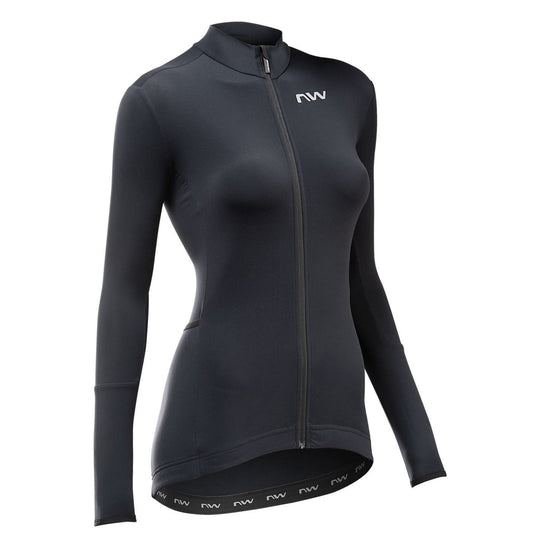 Maillot manches longues femme Northwave Fahrenheit - Noir reflex