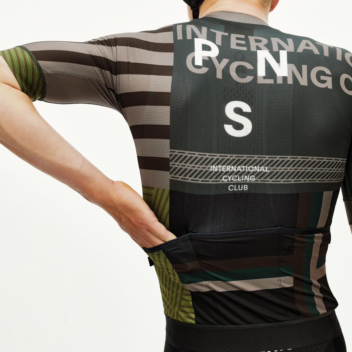 Jersey Pas Normal Studios Mechanism AOP International - Green