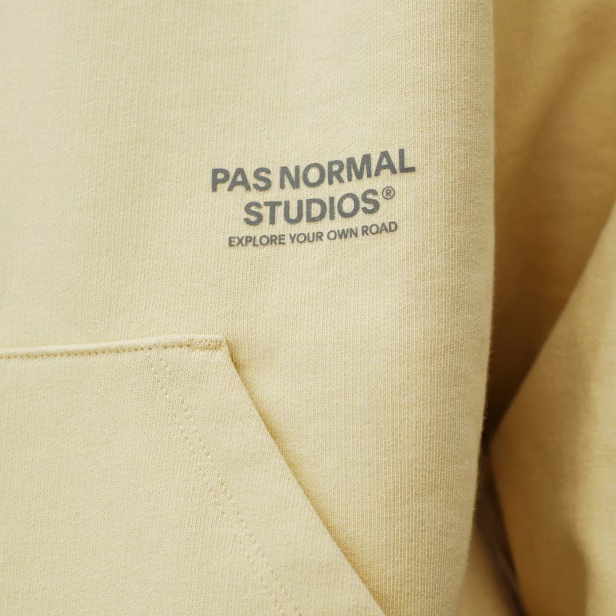Pas Normal Studios Off-Race Hoodie Sweatshirt - Beige