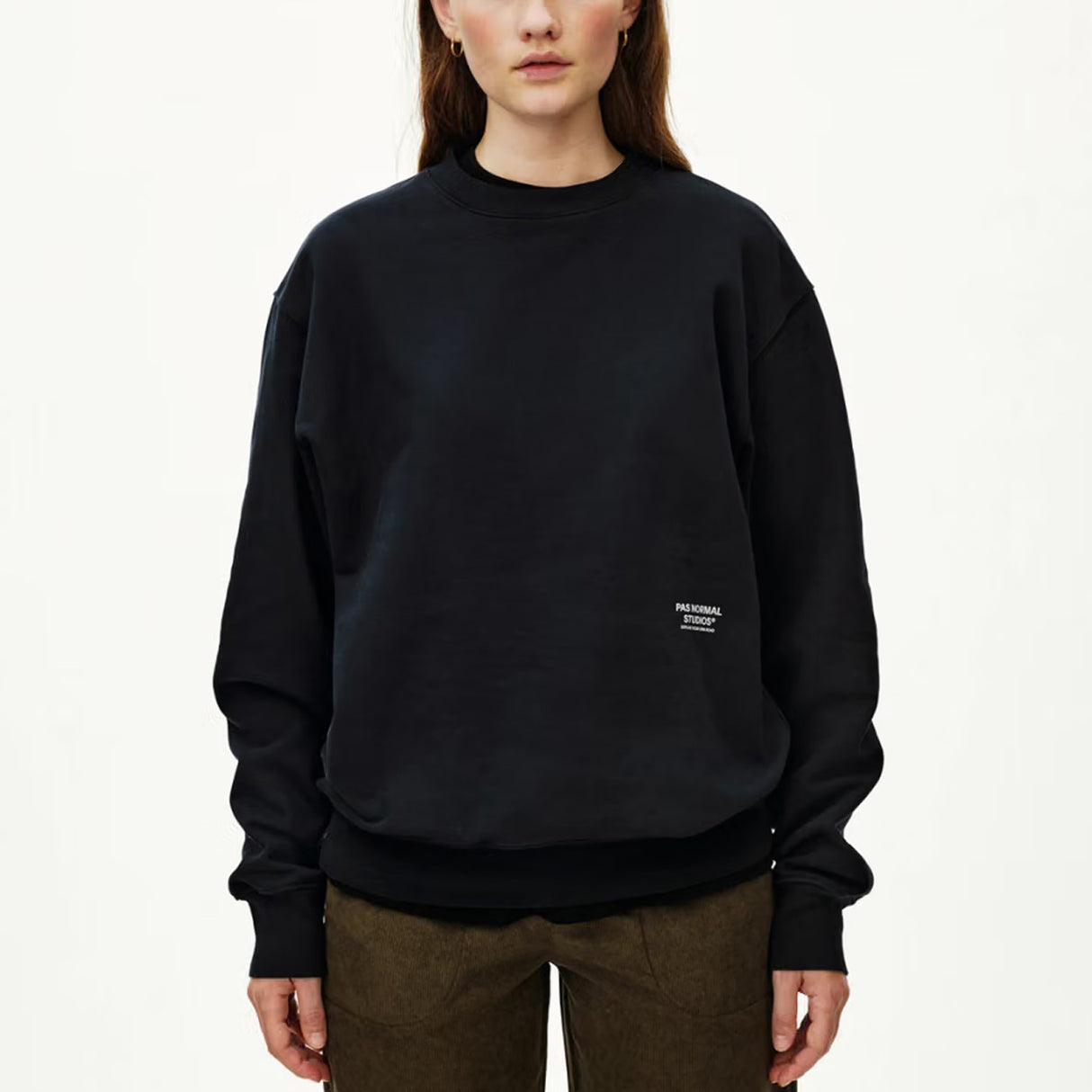 Pas Normal Studios Off-Race Sweatshirt - Schwarz