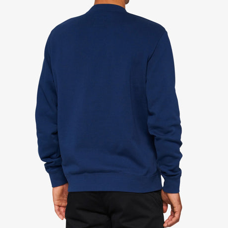 Felpa 100% Icon - Blu - A