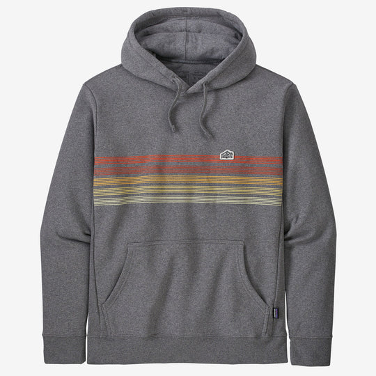 Sweatshirt Patagonia Line Logo Ridge Stripe - Gris