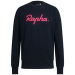 Rapha Logo fleece hoodie - Blau