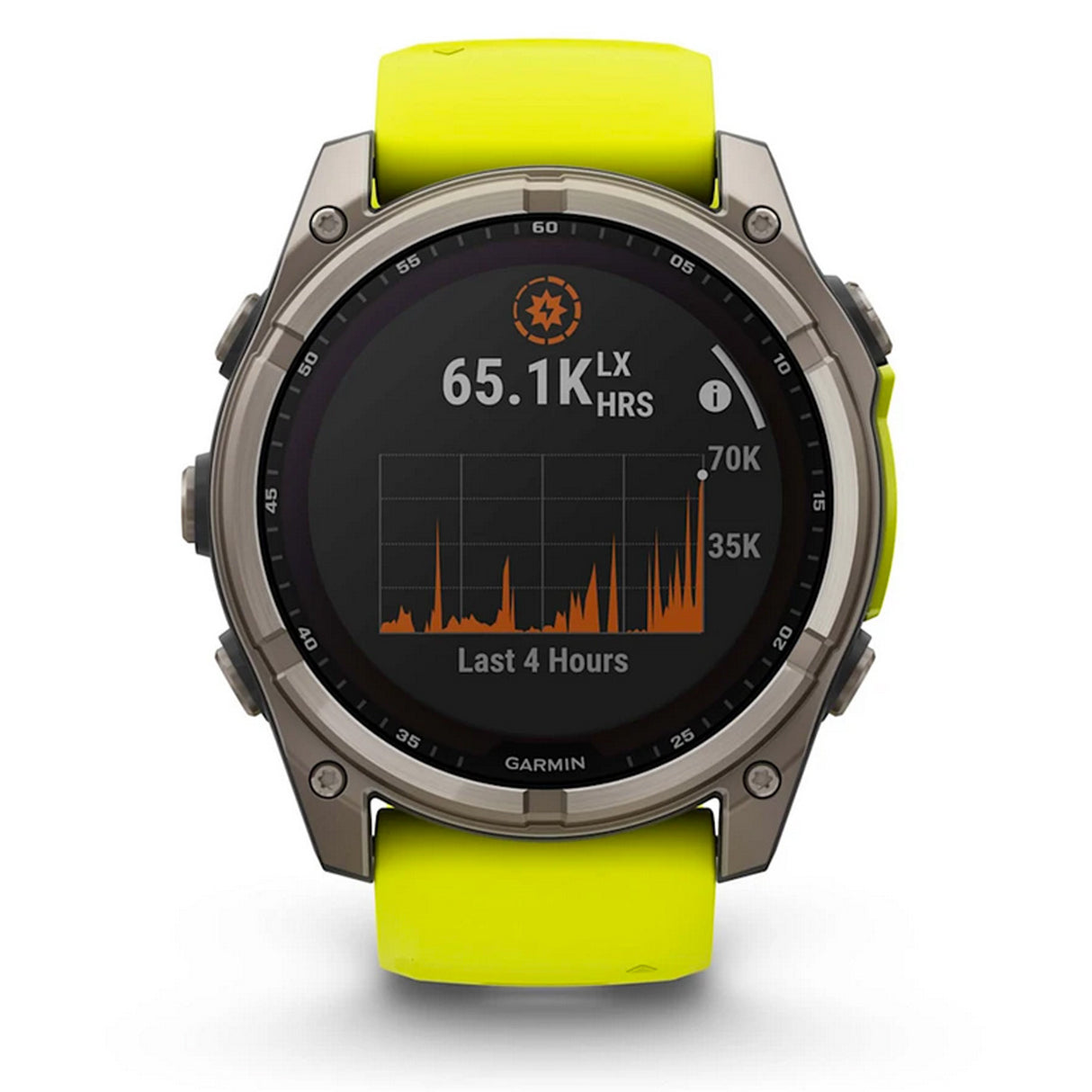 Garmin Fenix 8 Solar Sapphire 51 mm - Giallo - I