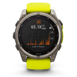 Garmin Fenix 8 Solar Sapphire 51 mm - Giallo - I