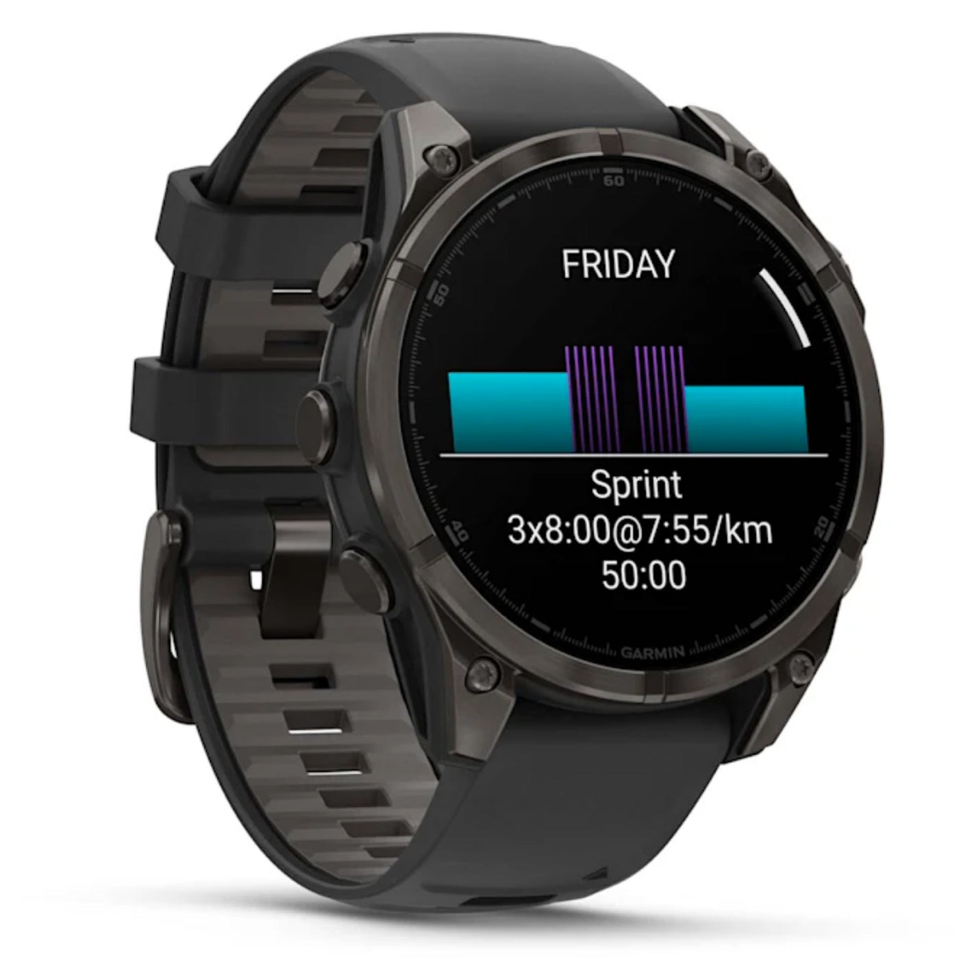 Garmin Fenix 8 51 mm AMOLED Sapphire - Nero - O