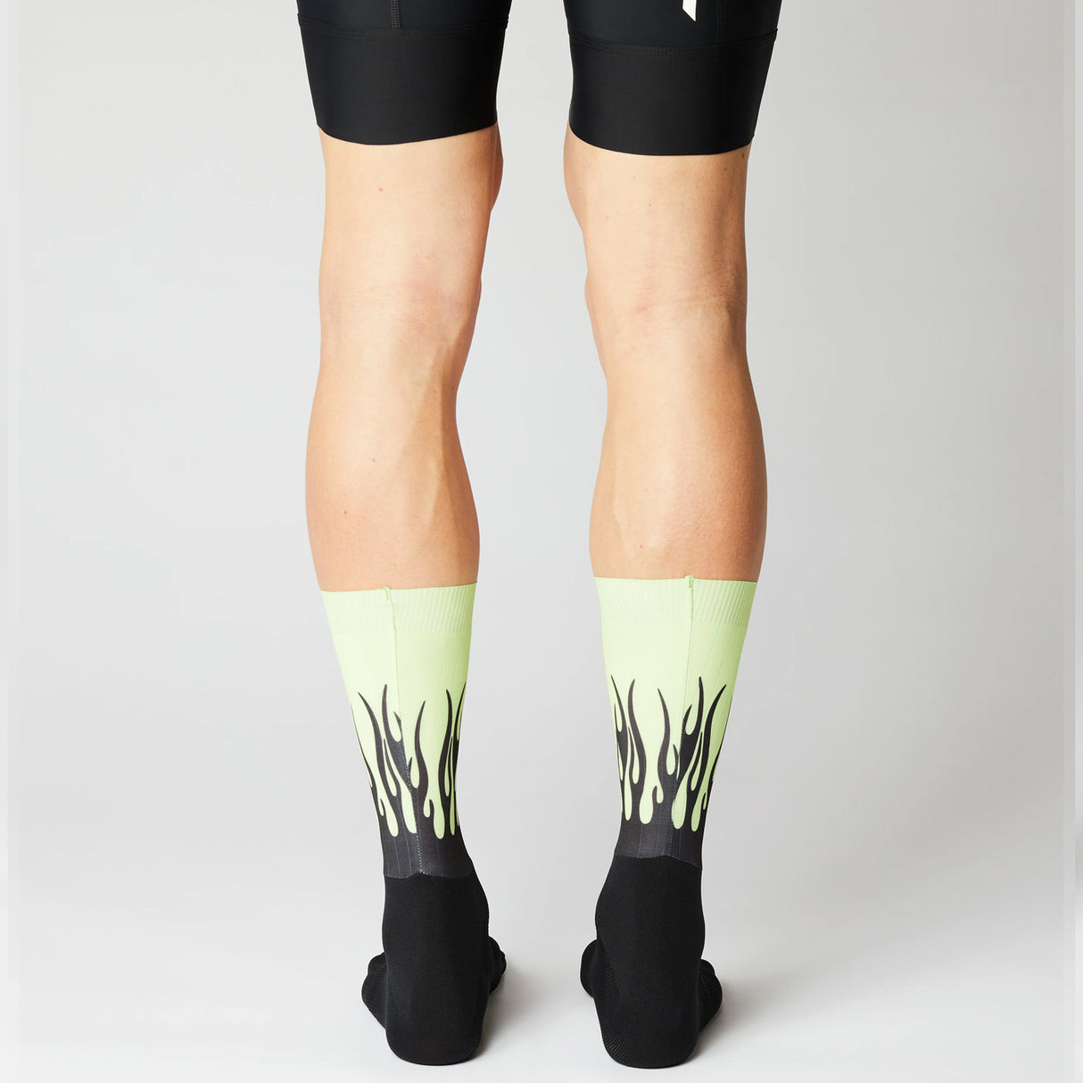 Calze Fingerscrossed Aero Flame - Nero verde - N