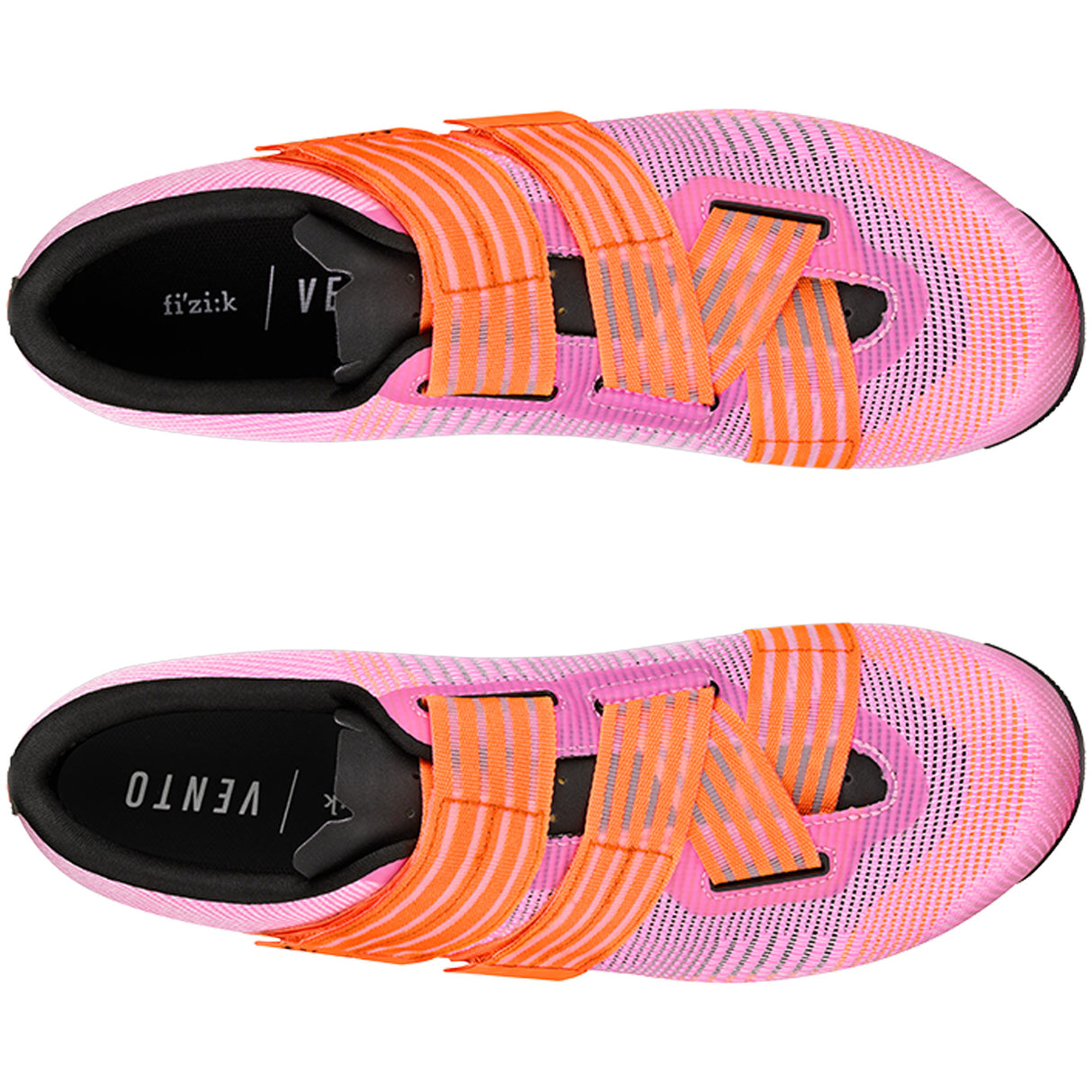 Scarpe Fizik Vento Powerstrap Aeroweave - Rosa - A