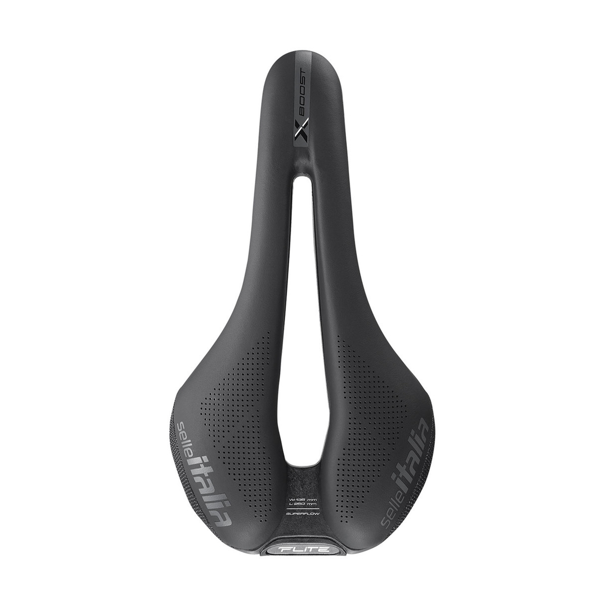 Selle Italia Flite Boost X-Cross TI 316 Superflow S3 Saddle - Black
