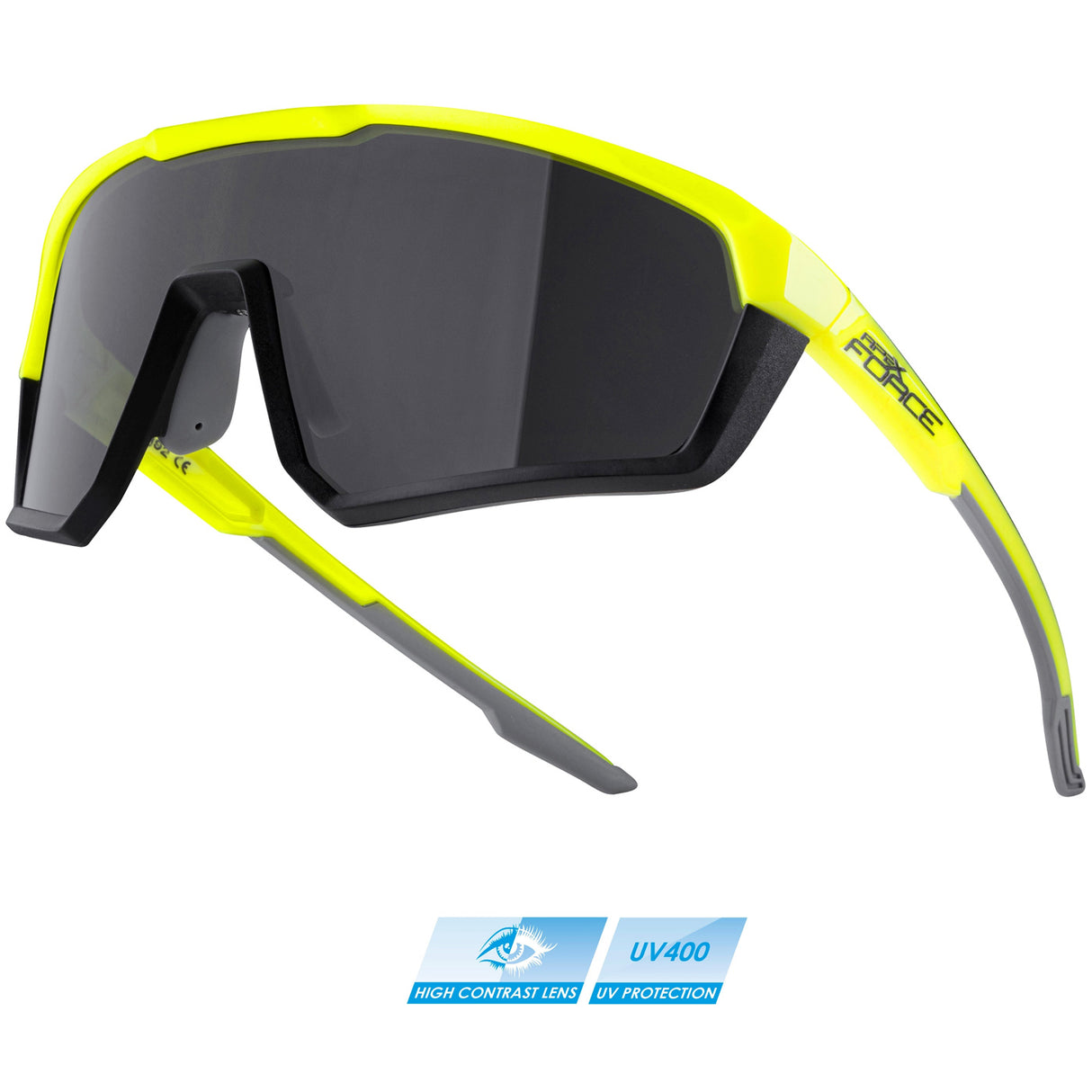 Occhiali Force Apex - Giallo fluo - L