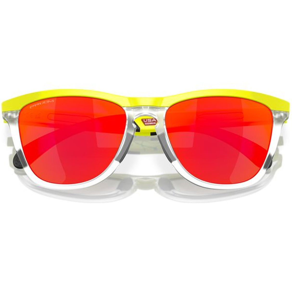 Occhiali Oakley Frogskins Range Inner Spark - Tennis Ball Yellow Prizm Ruby - D