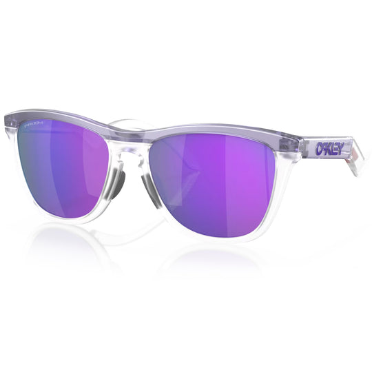 Oakley Frogskins Hybrid sunglasses - Matte lilac prizm clear prizm violet