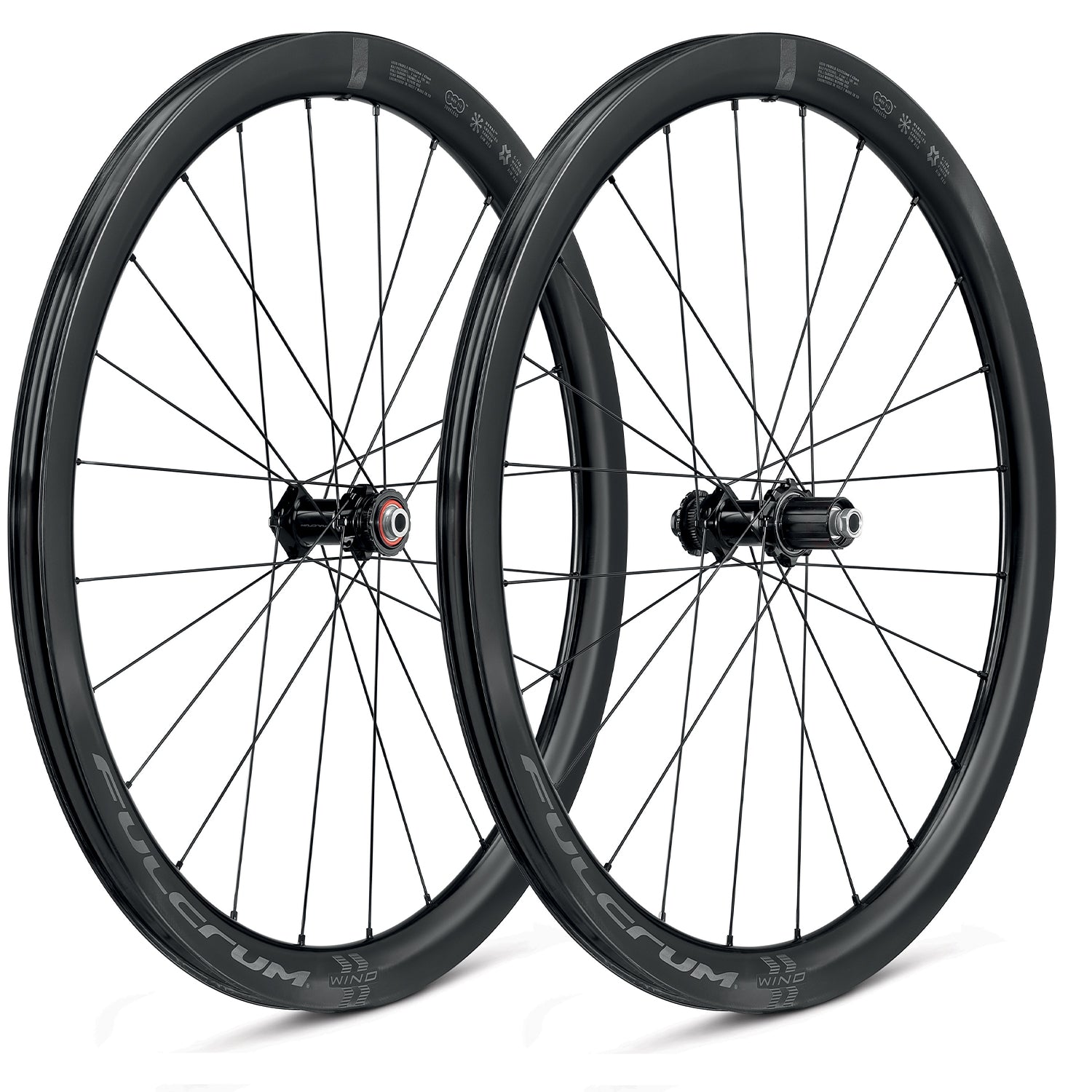 Ruote Fulcrum Wind 42 DB disc - Nero - Q