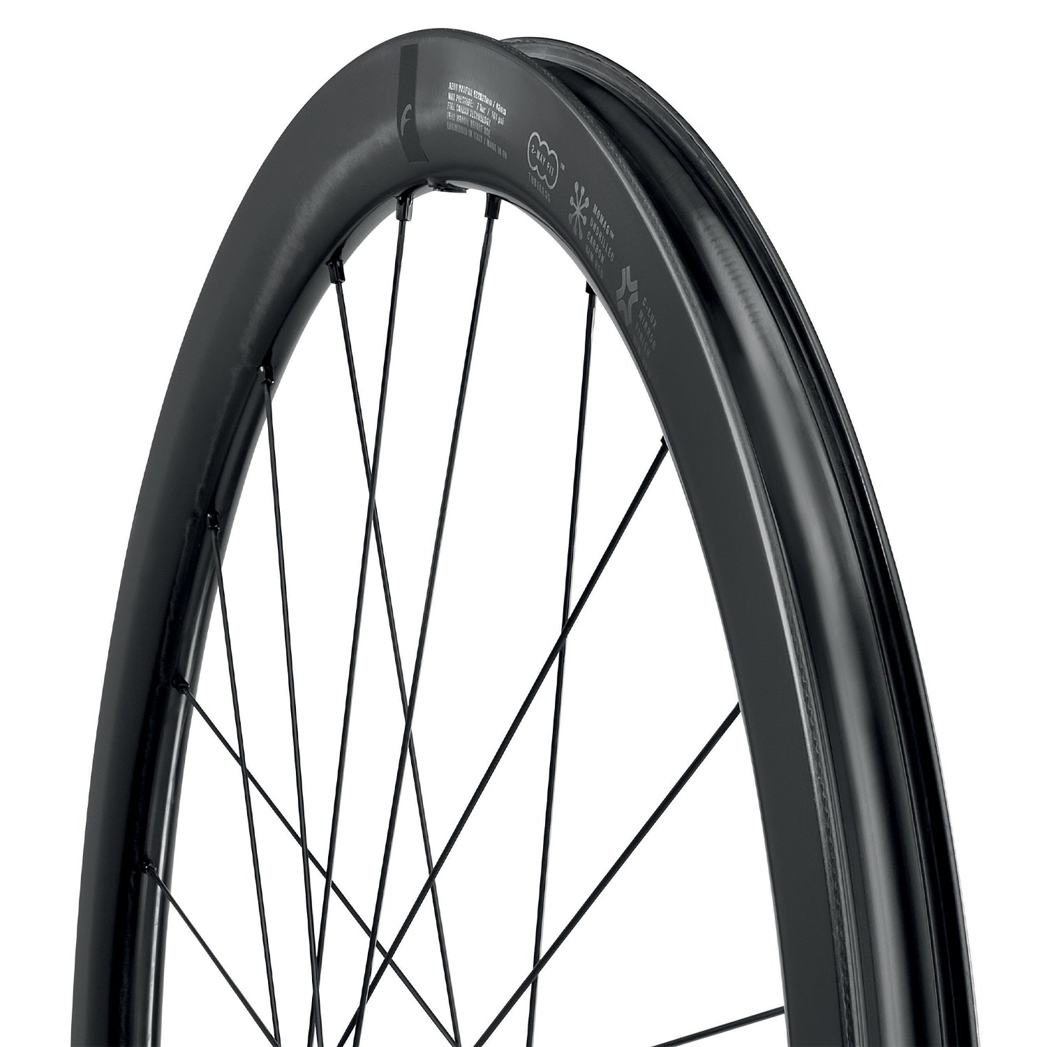 Ruote Fulcrum Wind 42 DB disc - Nero - E