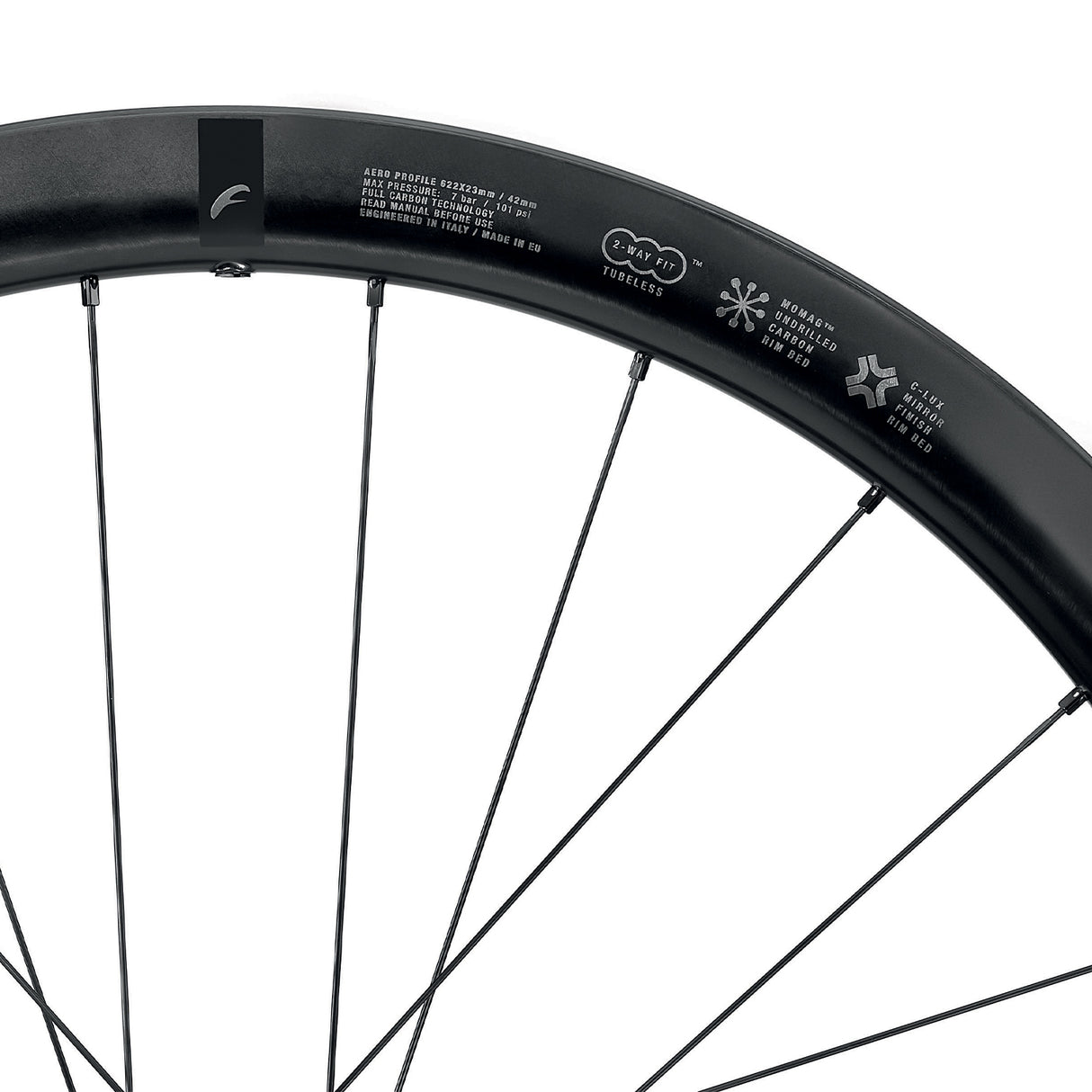 Ruote Fulcrum Wind 42 DB disc - Nero - F