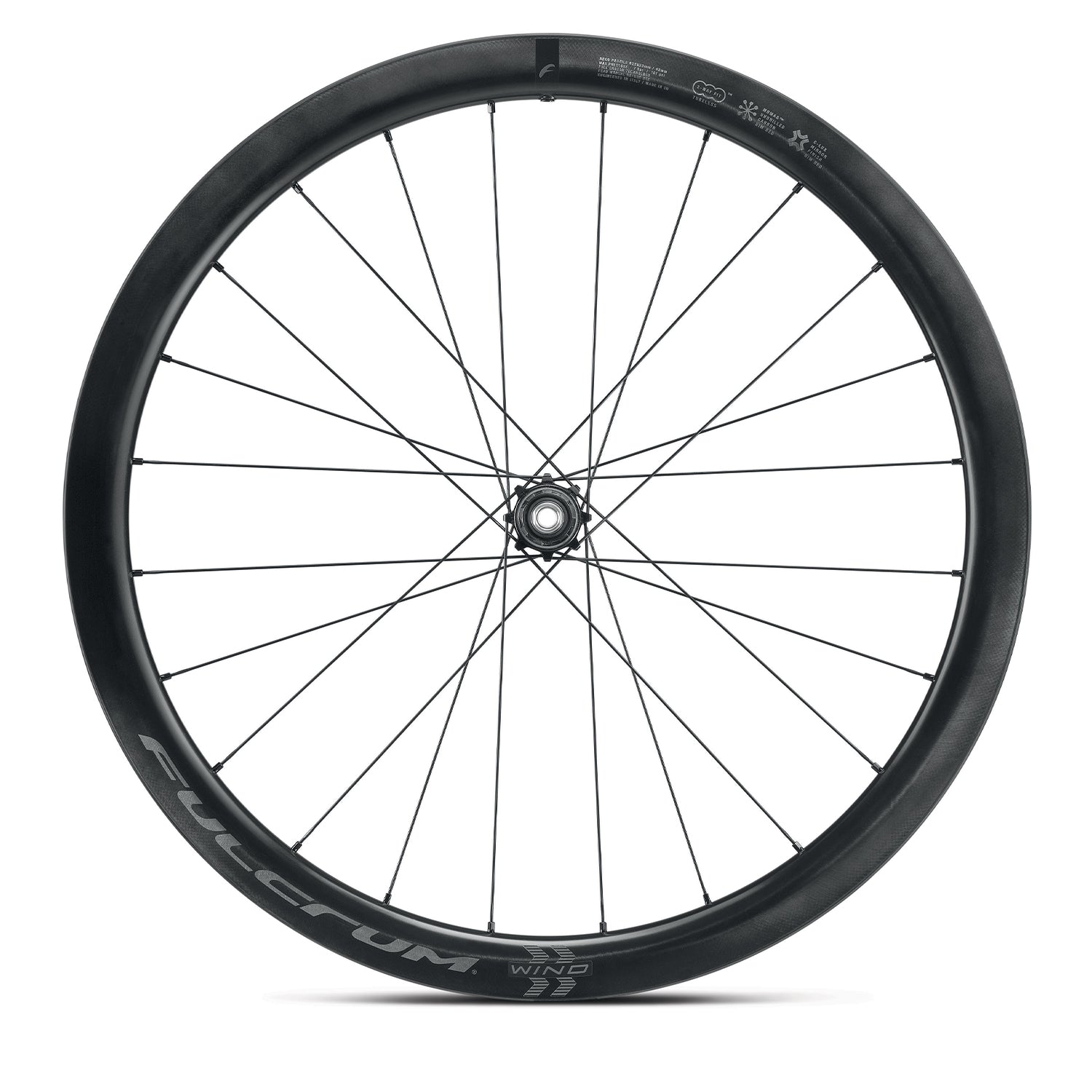 Ruote Fulcrum Wind 42 DB disc - Nero - C
