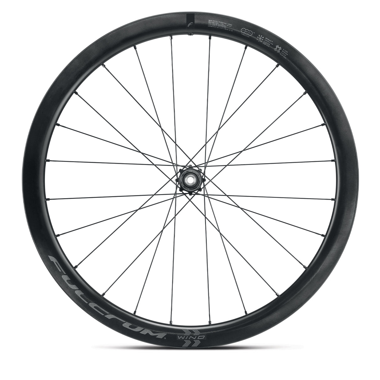 Ruote Fulcrum Wind 42 DB disc - Nero - C